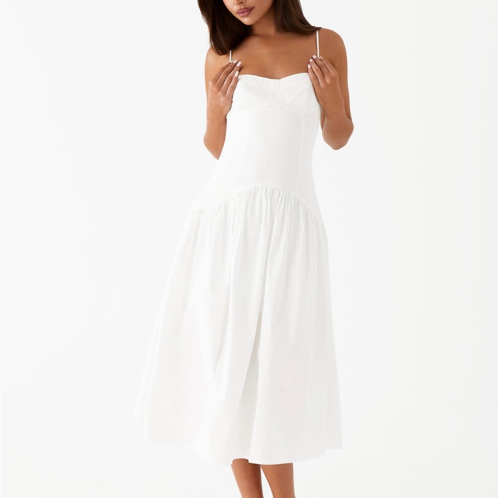 Peppermayo Yvette Corset Dress - NWT White Size 14